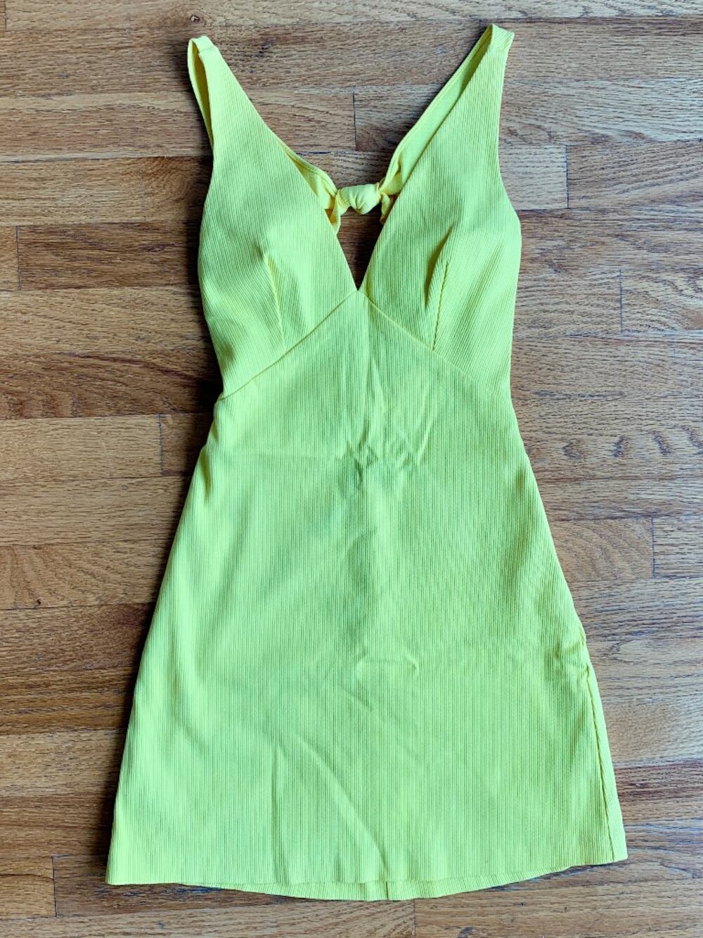 NWOT XS Zara Trafaluc Collection, Yellow Dress
